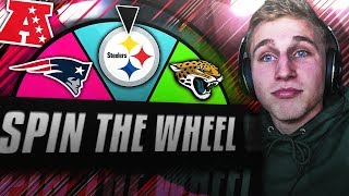 COMEBACK OF THE CENTURY! SPIN THE WHEEL OF NFL AFC TEAMS! Madden 18