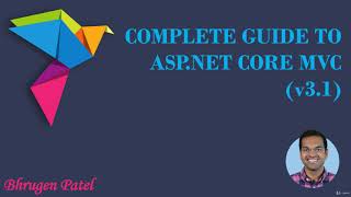 Microsoft ASP .NET Core MVC v3.1- Introduction