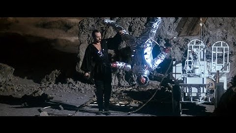 Superman II 1980 | General Zod, Ursa and Non attack the Artimus 2 astronauts on the Moon |