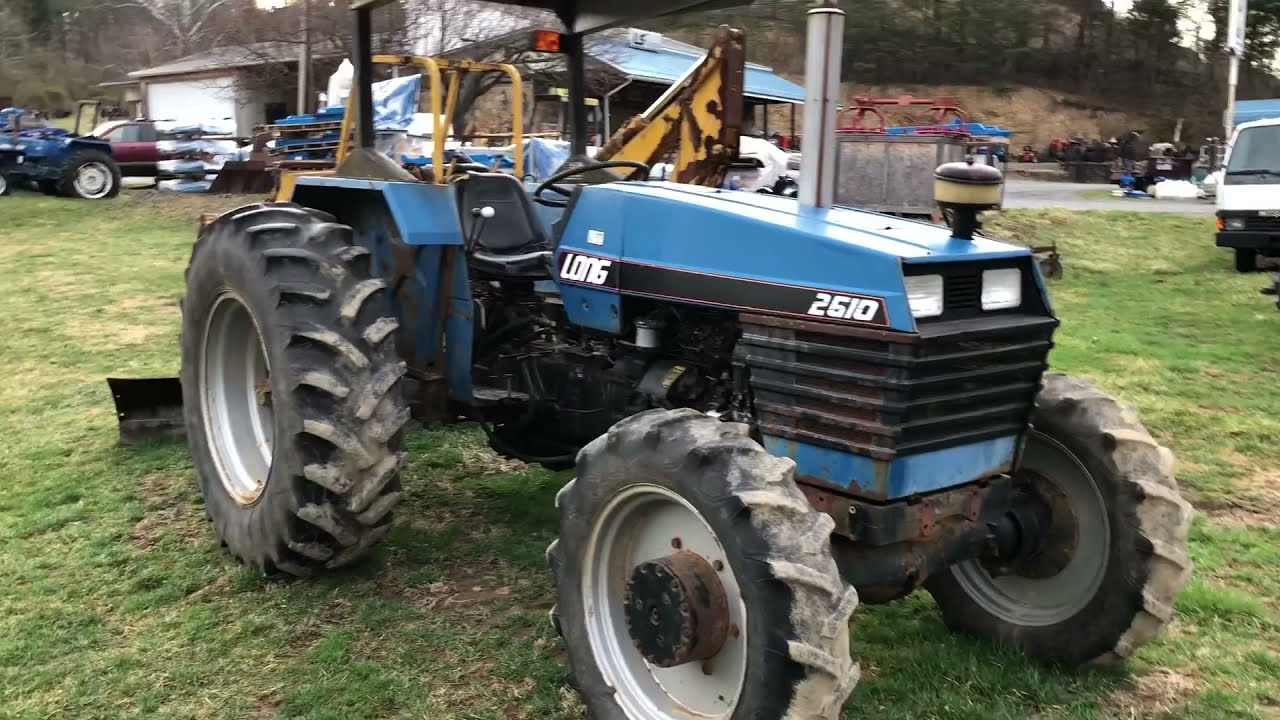 Long 2610 Model Utility Tractor - 3.6L 4 Cyl - 64 HP Diesel Engine - Produced 1990-1997 in Romania