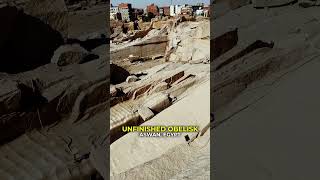 Aswan - Unfinished Obelisk #Aswan #Egypt #Travel