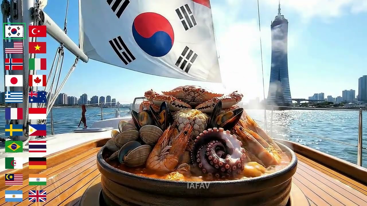 Which country’s seafood looks the best?