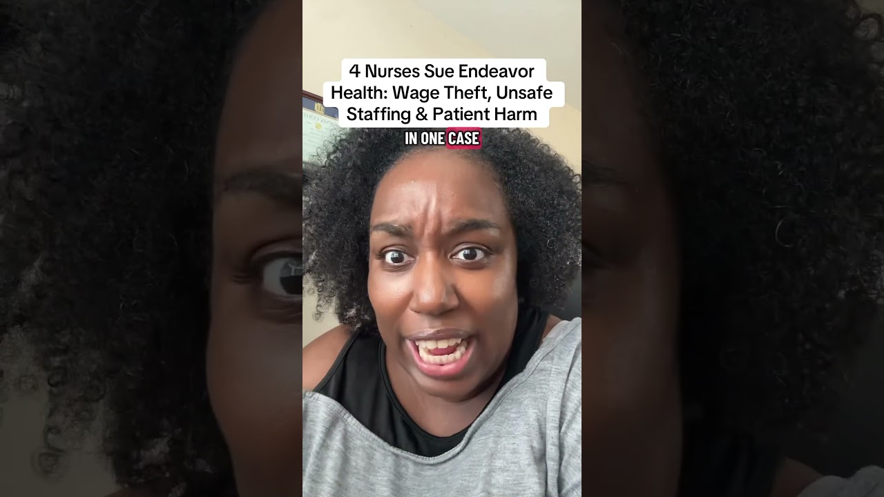 Guarda 4 Nurses Sue Endeavor Health: Wage Theft, Unsafe Staffing & Patient Harm su YouTube Guarda 4 Nurses Sue Endeavor Health: Wage Theft, Unsafe Staffing & Patient Harm su YouTube