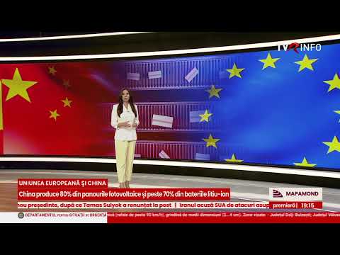 Cine câștigă lupta economică dintre Europa și China. Explicații oferite de Andra Soceanu în Mapamond