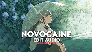 Novocaine Sped Up - Shiloh Dynasity Edit Audio