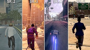 Saints Row 2 vs Saints Row 3 vs Saints Row 4 vs Saints Row 2022 | Comparison
