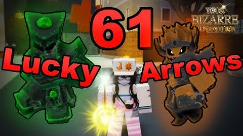 [YBA] Using 61 LUCKY ARROWS!