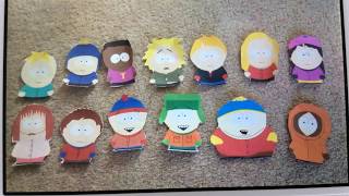 South Park Intro Stop Motion Old