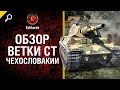 Чехословацкая ветка - обзор от Evilborsh [World of Tanks]