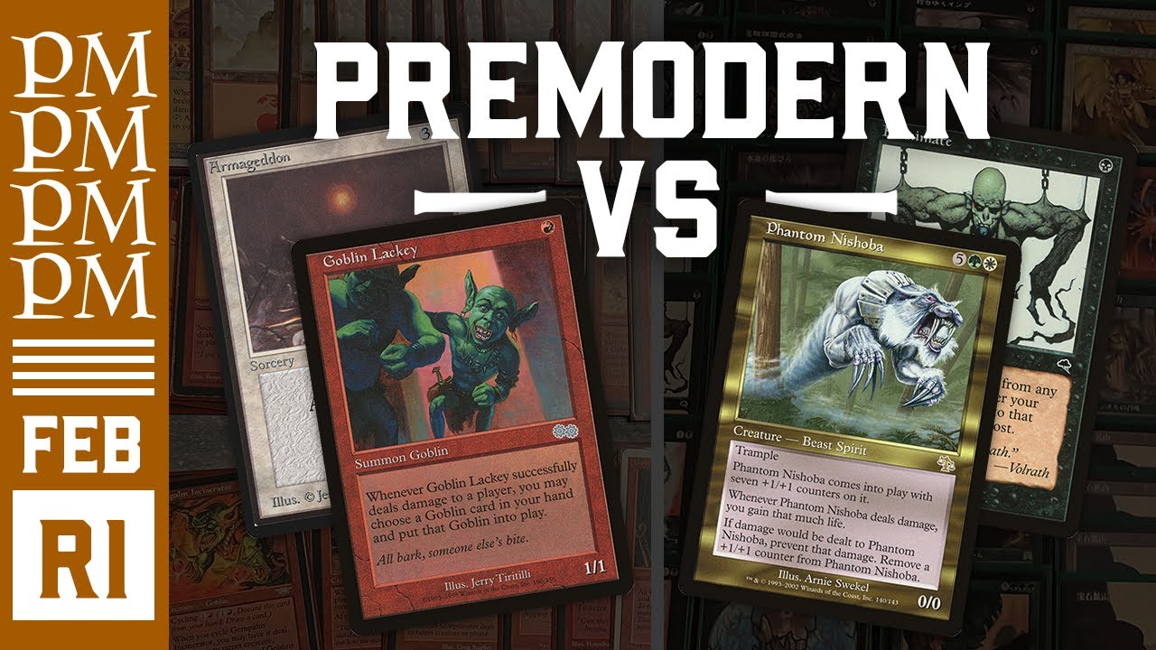RW Goblins vs Reanimator - Round 1 - February Premodern MTG Tournament