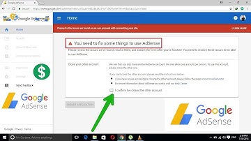 Google AdSense problem You need to fix some things to use AdSense ✔️ Working
