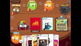 Exploding Kittens Netflix Gameplay 7 Cuddles