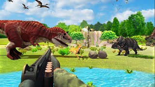 Dinosaur Hunting Shooting game Android Gameplay screenshot 2
