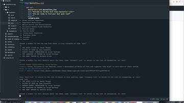 EMorgan CLI Data Gem Project