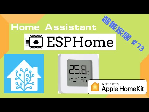 智能家居 #73 | 小米蓝牙温湿度2通过ESPHome 接入「Home Assistant」