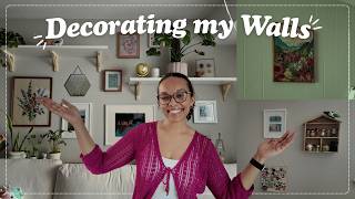 Decorating my apartment! | Putting up my wall decor