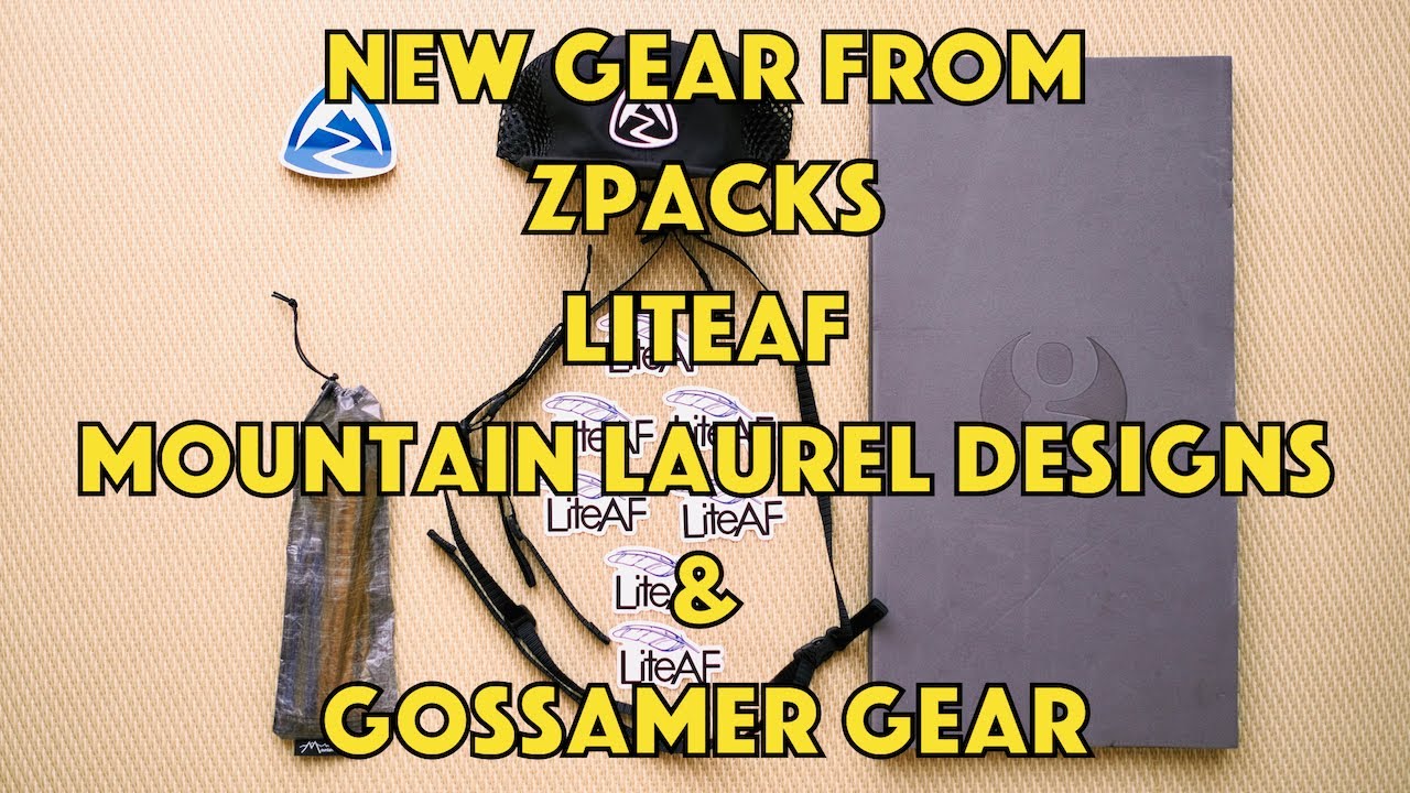Unboxing the parcels from Zpacks, LiteAF, Mountain Laurel Designs and