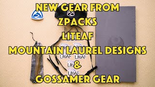 Unboxing the parcels from Zpacks, LiteAF, Mountain Laurel Designs