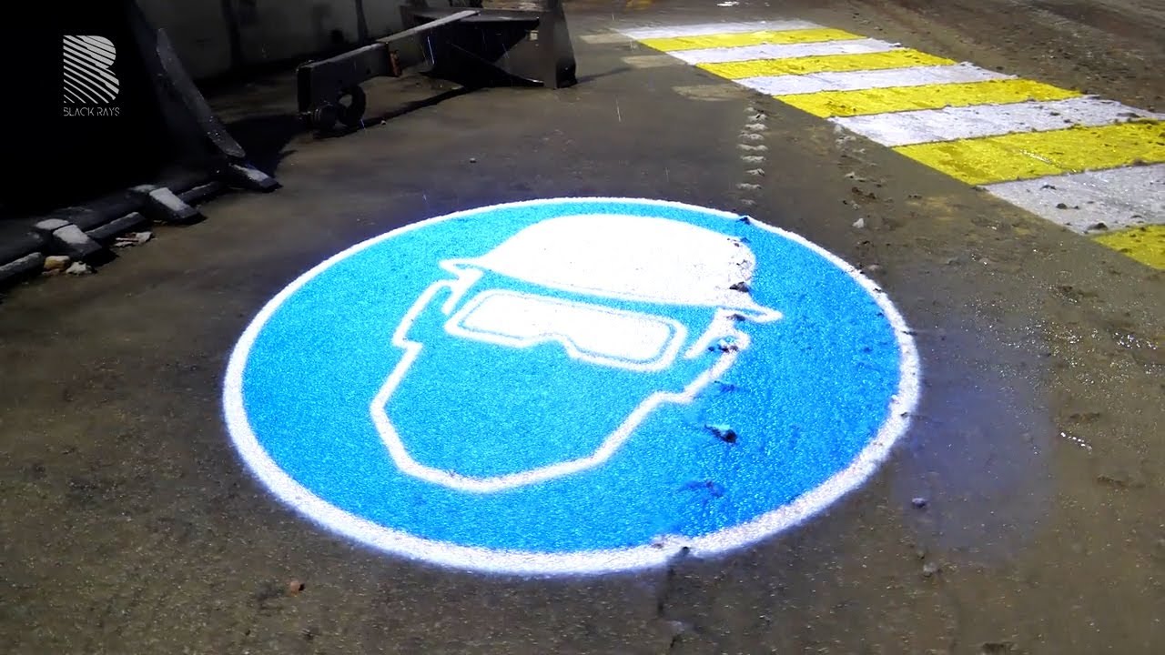 Световая визуализация и демаркация для промышленной безопасности ...