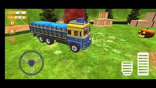 Offroad Indian Truck Driving Simulator Game - Android Gameplay । Indian Lorry Truck Games #truck screenshot 2