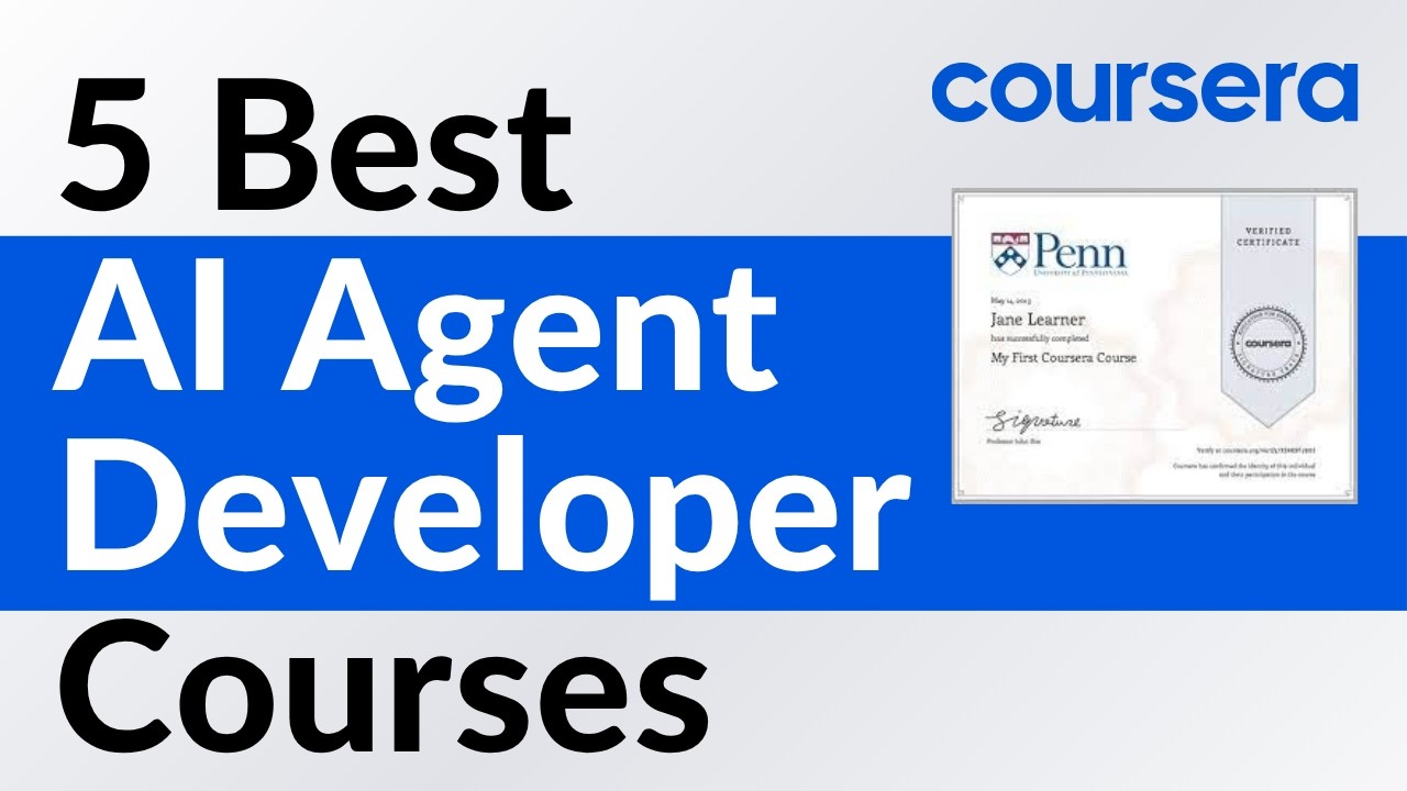 5 Best AI Agent Developer Courses on Coursera - YouTube