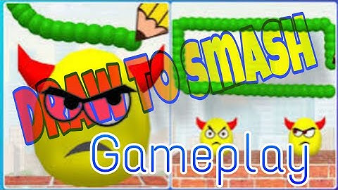 DRAW TO SMASH ┃Level 70 -100┃GAMEPLAY #drawtosmash #androidgames #puzzlegame #funnygameplay