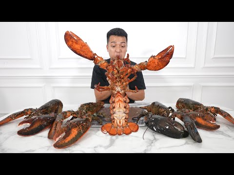 NTN  - Thử Thách Ăn 5 Con Tôm Alaska 12 Triệu Đồng (MOST GIANT KING LOBSTER EVER EATEN )