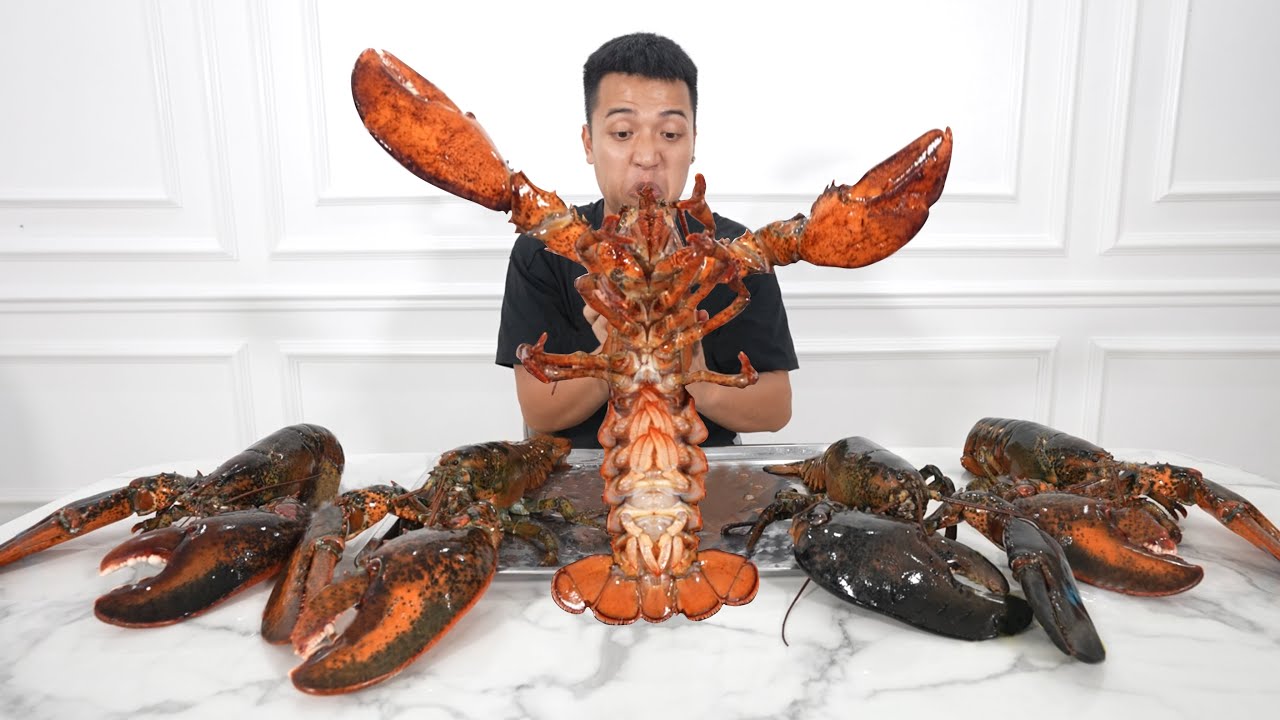NTN  – Thử Thách Ăn 5 Con Tôm Alaska 12 Triệu Đồng (MOST GIANT KING LOBSTER EVER EATEN )