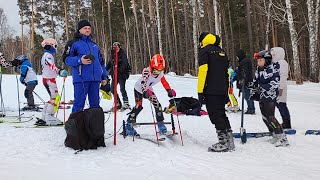 Открытое первенство ЗАТО Железногорска по горнолыжному спорту. Слалом ⛷️