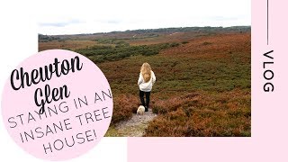 We stay in the most INSANE TREE HOUSE! | Chewton Glen | The New Forest | Katie KALANCHOE