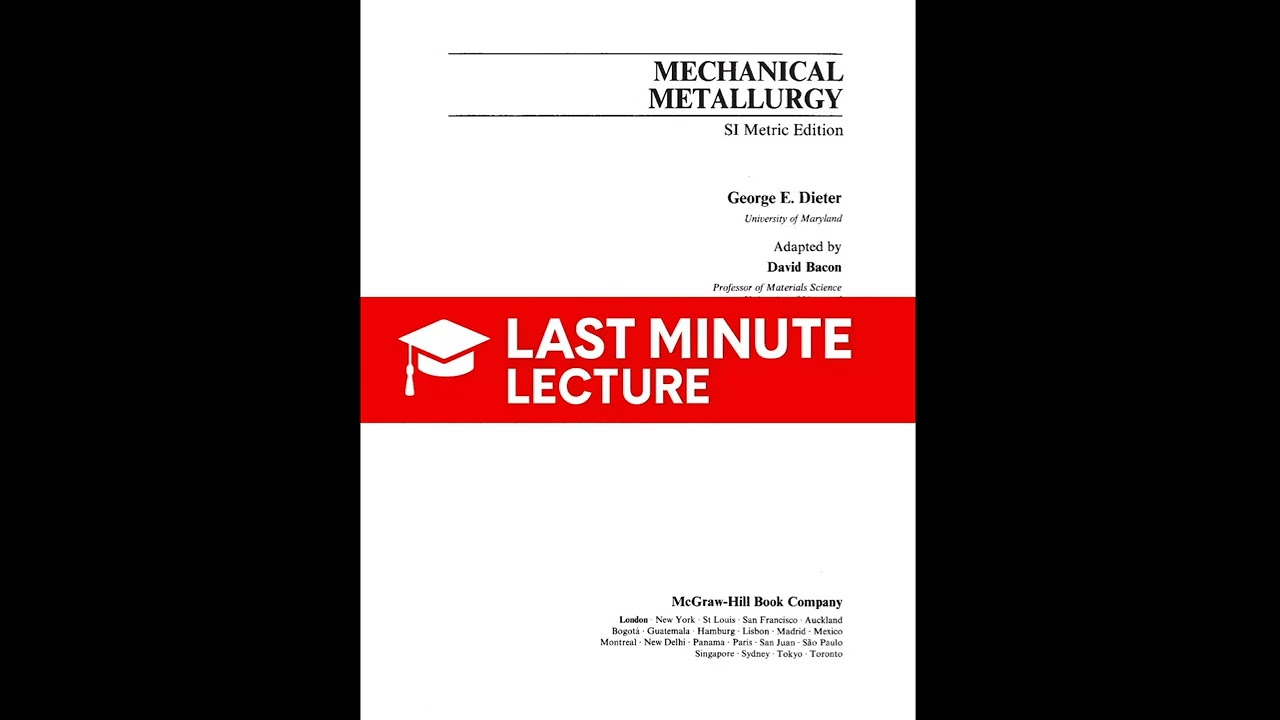Основы металлургии: объяснение | Часть 2 – Механическая металлургия (в метрической системе СИ)
