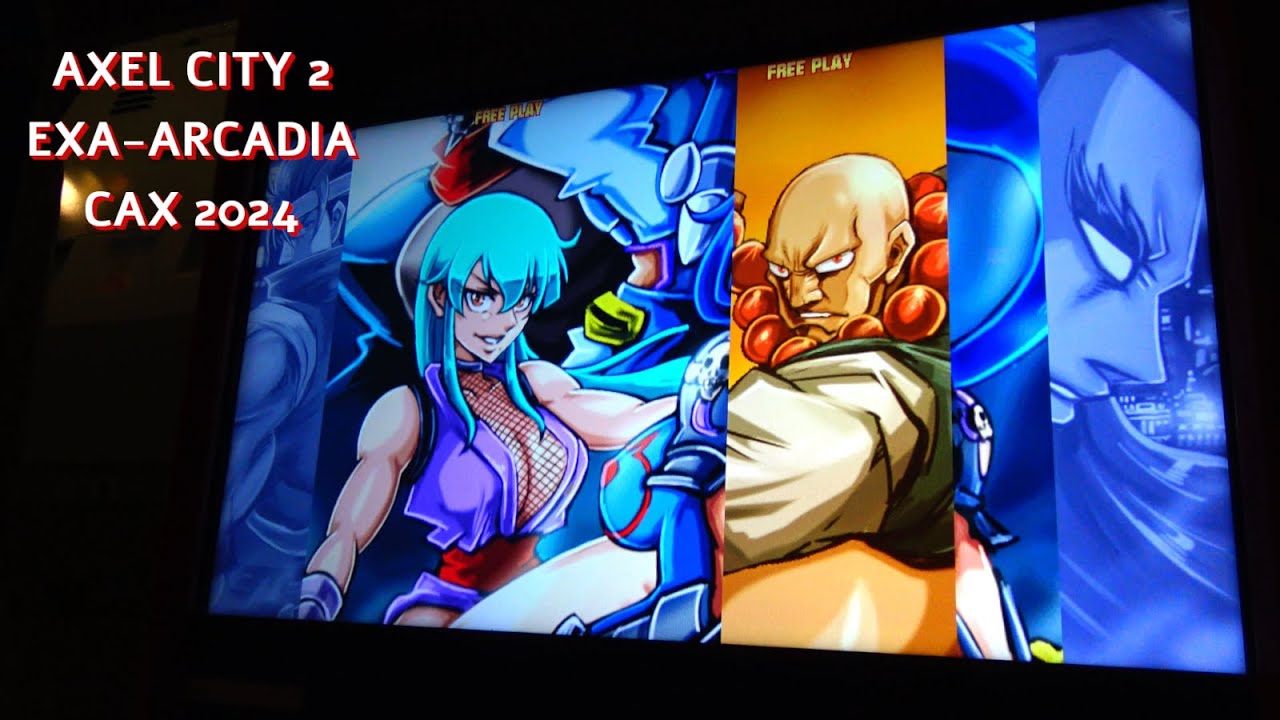 Playing The Release Version Of Axel City 2 (exA-Arcadia, CAX 2024