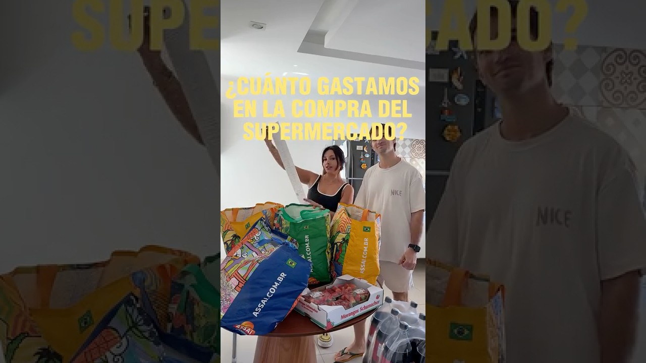¿Cuánto gastamos en la compra del mes? 🛒💸 (Brasil 2025) 