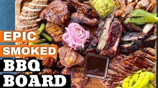 Smoked Barbecue Meats on the Pellet Smoker   EPIC BBQ BOARD  And HUGE ANNOUNCEMENT!