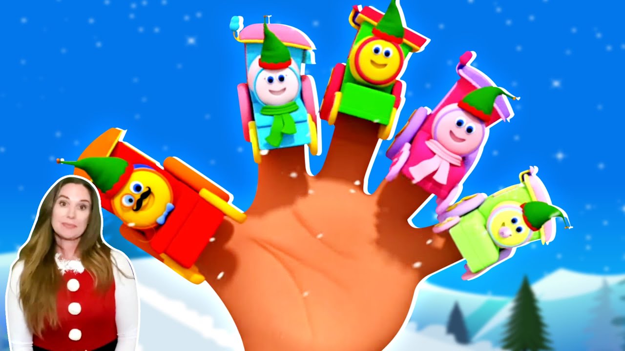 Christmas Finger Family, Xmas Songs and ASL Rhymes for Kids - YouTube