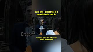 Every time I meet Serana in a premade Skyrim mod list! #skyrim