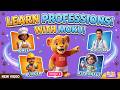 Jobs Career | Professions | @Moku World Nursery Rhymes &amp; Kids Songs 🦁 | #kids