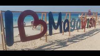 Magawish Island 🏝 beach in hurghada Egypt 