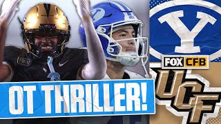 UCF Upsets No. 2 BYU: Full NAIL-BITING OT Thriller