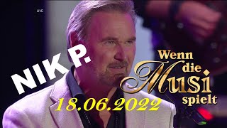 Video thumbnail of "Nik P. bei Wenn die Musi spielt (18.06.2022)"