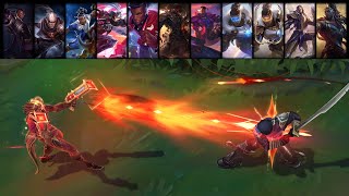 루시안 스킨 2021 리워크 패시브 이펙트 모음 (Lucian Skins 2021 Passive Rework VFX Update)