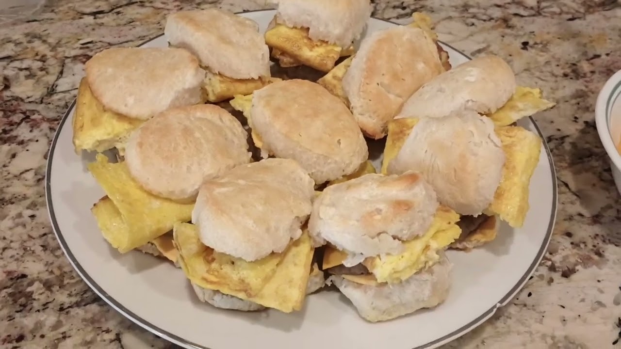 Sausage, Egg & Cheese Biscuits — Yummy Breakfast Sandwiches - No Ordinary  Homestead
