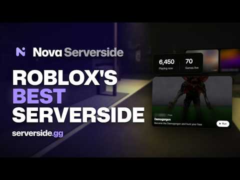 BEST FREE Roblox Serverside | Roblox Serverside Showcase (Nova Serverside, Nova Admin) Roblox Script