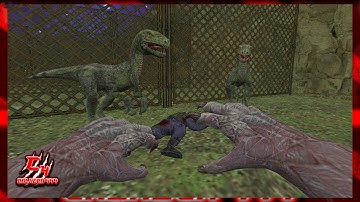 COUNTER-STRIKE 1.6: ZOMBIE ESCAPE MOD - MAP: ze_jurassicworld_escape_dp | ~calheca444~