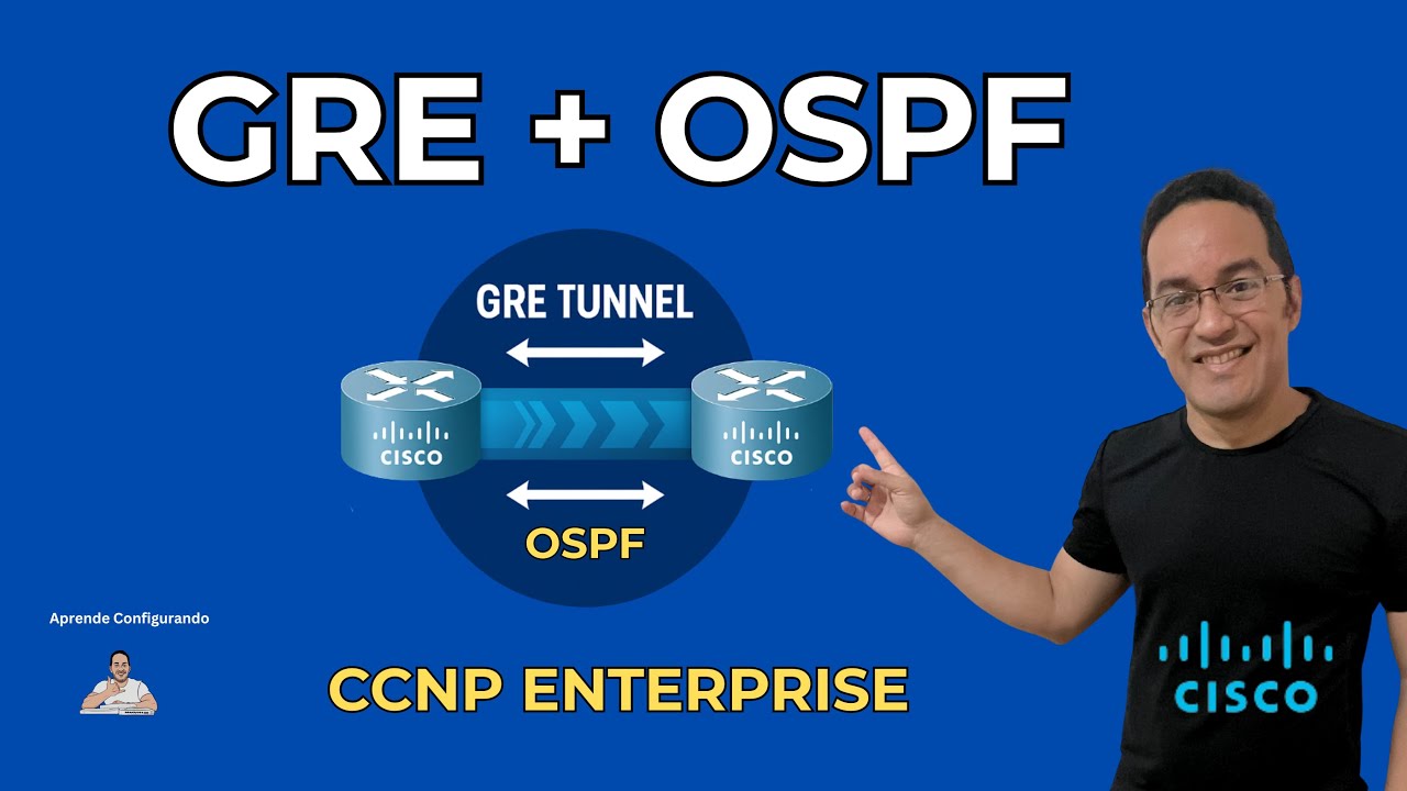 Configura GRE y OSPF en Cisco Paso a Paso | Tutorial + Laboratorio