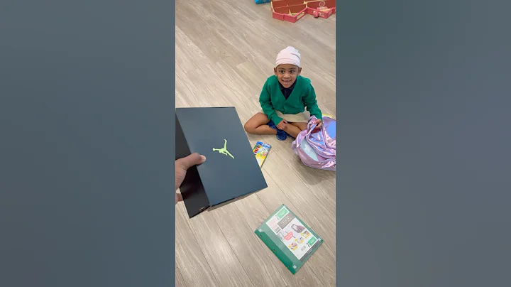 Dad surprises Londyn with new school shoes #shorts