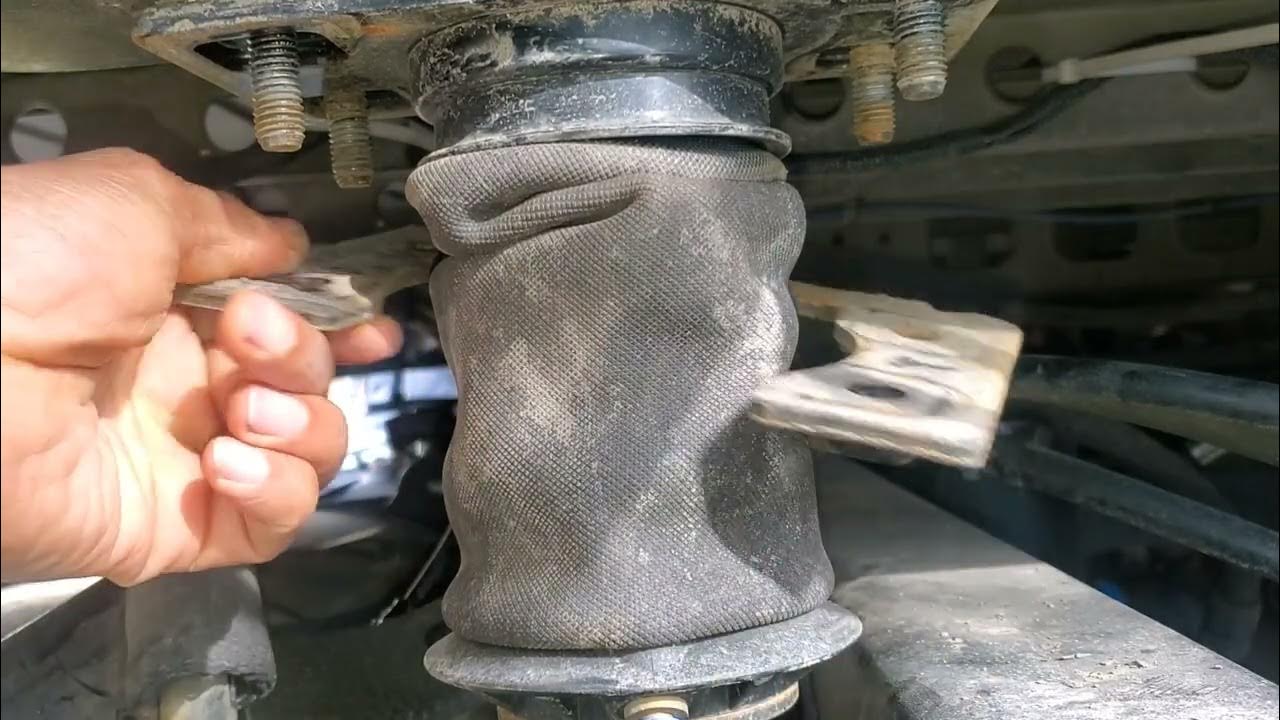 How to change international prostar cab air bag and shock