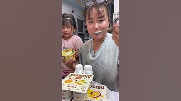 Mukbang Sữa chua ngủ cốc #vinamilk #reviewdoanvat