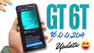 Realme GT 6T - 16.0.0.204 Realme UI 7.0 Update ✨ | Smooth Animations, Better Battery Backup 🤯 screenshot 1