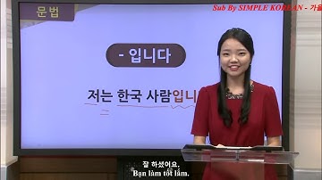 SIMPLE KOREA- TIẾNG HÀN ĐƠN GIẢN- BÀI 1 XIN CHÀO